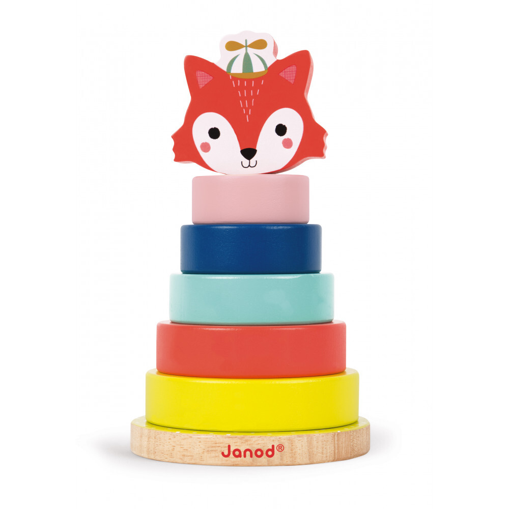 Jouet empilable en Bois Baby Forest de chez Janod