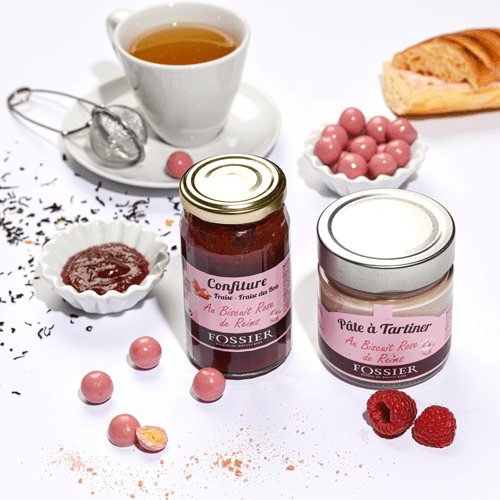 Maison Fossier pain d’épices et biscuit rose 