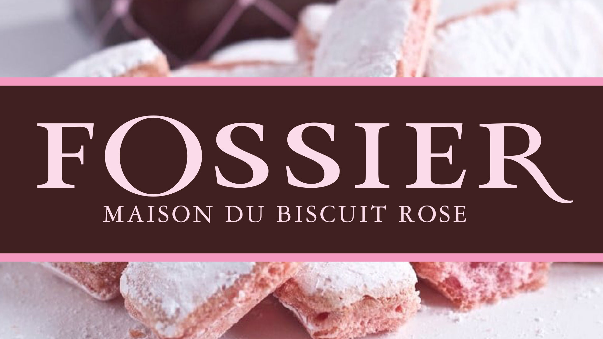 biscuits roses maison Fossier